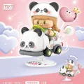 BUĞZ LZ-4307 LOZ PANDA SALLANAN SÜRÜŞ 188 PARÇA BLOCK OYUNCAK