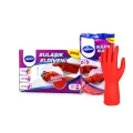 BUĞZ M Beden Temizlik ve Bulaşık Eldiveni - Doğal Pamuk Astarlı - Plastik