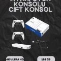  M15 Retro Konsol – 20.000 Oyunlu, Çift Gamepadli, 4K HDMI