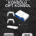  M15 Retro Konsol – 20.000 Oyunlu, Çift Gamepadli, 4K HDMI