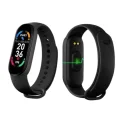  M6 Akıllı Bileklik Siyah Adımsayar Spor Takibi Android ve İOS Uyumlu