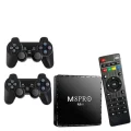 M8 PRO Mini 2.4G 10K ultra HD 64 GB TV BOX Android TV GAME BOX  2 Adet Oyun Konsolu