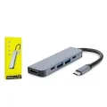 BUĞZ Macbook Pro/air Uyumlu USB Type-C 8 In 1 Hub Dönüştürücü Çevirici Çoklayıcı USB Hdmı Micro Sd 8 Girişli