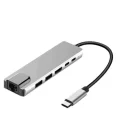 BUĞZ Macbook Pro/air Uyumlu USB Type-C 8 In 1 Hub Dönüştürücü Çevirici Çoklayıcı USB Hdmı Micro Sd 8 Girişli