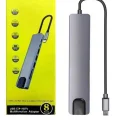BUĞZ Macbook Pro/air Uyumlu USB Type-C 8 In 1 Hub Dönüştürücü Çevirici Çoklayıcı USB Hdmı Micro Sd 8 Girişli