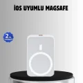 BUĞZ MagSafe Battery Pack – Kablosuz Hızlı Şarj, Kompakt ve Taşınabilir Güç Bankası
