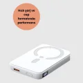  MagSafe Manyetik Powerbank – iPhone İçin Hızlı, Kablosuz ve Güvenli Şarj