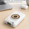 BUĞZ MagSafe Uyumlu Kablosuz Powerbank Hızlı Şarj Özellikli Yeni Nesil