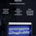 BUĞZ Makine formunda, iki ledli ve tehlikeli olmayan sinek öldürücü 4w 2000v - Süpermarket