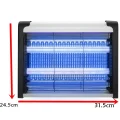 BUĞZ Makine formunda mavi ışıklı sinek ve böcek öldürücü kovucu, tehlikeli değil, 2x4 watt