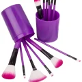  Makyaj Fırçası 12 Parça Set Yumuşak Uçlu Göz Makyajına Uygun Hafif ve Taşınabilir Çanta