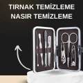 BUĞZ Manikür Pedikür Seti İkili Set El ve Ayak Bakımı Nasır Temizleme Protez Tırnak Çıkarma
