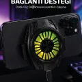 BUĞZ Manyetik Bağlantılı Çift Type-C Girişli Telefon Soğutucu