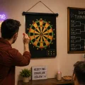 BUĞZ Manyetik Dart Oyunu Katlanabilir Güvenli Dart Seti 6 Ok Hediyeli