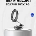 BUĞZ Manyetik Katlanabilir Araç Telefon Tutucu – MagSafe Uyumlu, 360° Ayarlanabilir, Güçlü Mıknatıs