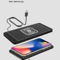 BUĞZ Manyetik Şarj Pedi 7.5W 10W 15W Hızlı Şarj Kaymaz Tabanlı - Lisinya