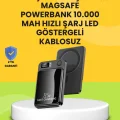 BUĞZ Manyetik ve Hızlı Kablosuz Şarj Güç Bankası Powerbank
