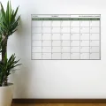 BUĞZ Manyetik Yapışkanlı Bir Aylık Program Planlayıcı Takvim 85x56 Cm Bx40