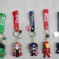  Marvel Karışık Karakter Silikon Anahtarlık