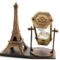 BUĞZ Masa Biblosu Dekoratif Süs Kum Saati Eyfel Kulesi Hediyelik Kum Saati - BUĞZ