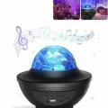 BUĞZ Masa ve Gece Lambası Renkli Projektör Işıklı Disko Topu Bluetooth Hoparlör