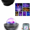  Masa ve Gece Lambası Renkli Projektör Işıklı Disko Topu Bluetooth Hoparlör