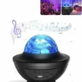BUĞZ Masa ve Gece Lambası Renkli Projektör Işıklı Disko Topu Bluetooth Hoparlör - BUĞZ