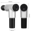 BUĞZ Masaj tabancası kırmızı renk vücut masajı için profesyonel kullanım uygunluğu ile
