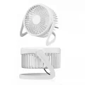 BUĞZ Masaüstü Mini USB Fan - PVC Gövdeli - 360° Ayarlanabilir
