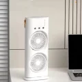 BUĞZ Masaüstü Taşınabilir Sulu Soğutucu ve Vantilatör, Beyaz Renkli Mini Kişisel İklimlendirme Cihazı