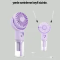 BUĞZ Masaüstü ve Elde Kullanıma Uygun Su Buharlı Şarjlı Fan - Lisinya