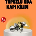 BUĞZ Mat Renk Topuzlu Kapı Kilidi – Giriş Tipi