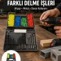 BUĞZ Matkap Ucu Seti Organizerli Çok Amaçlı Delme Uçları Yeni Nesil