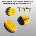 BUĞZ Matkap Ucu Temizlik Aparatı 3’lü Fırça Seti