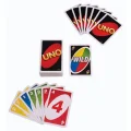 BUĞZ Mattel Games UNO Uno Kartlar, Renk ve Sayı Eşleştirmeli Klasik Kart Oyunu, Mattel Games W2087 W2087
