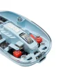 BUĞZ Mavi Kablosuz Mouse Bluetooth ve USB Çift Mod Bağlantılı - BUĞZ