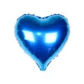 BUĞZ Mavi Kalp Uçan Folyo Balon 80 Cm.