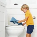 BUĞZ Mavi Kulplu Çocuk Klozet Adaptörü