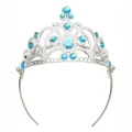  Mavi Taşlı Prenses Tacı
