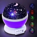  Mavi ve Mor Işıklı Star Master Projeksiyon Lambası