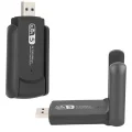 BUĞZ Mbps Wifi Alıcı Kablosuz Wifi Adaptörü Çift Band Çift Antenli Yeni Nesil - BUĞZ