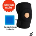  Medical Destekli Diz Korsesi Çapraz Bağ Menisküs Ağrısı Için Sporcu Dizlik, Termolu Jelli