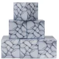  Megacraft 9 Parça Gri Taş Blok