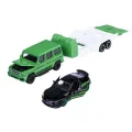 BUĞZ Mercedes Lisanslı 1:64 Ölçekli 19 cm AMG Deluxe Die-Cast Römorklu Araç Seti - 1 Adet Rastgele Model