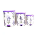 BUĞZ Metal 25 L beyaz mutfak tipi pedallı çöp kovası 3 adet set - 25 L Hacim - Ev & Mobilya