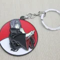 BUĞZ Metal Dönen Itachi Uchiha Anahtarlık