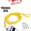 BUĞZ Metal Düdük - 110 Desibel Bx40
