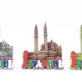 BUĞZ Metal İstanbul Temalı  Yöresel Magnet 2alk80