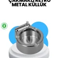 BUĞZ Metal Küllük Çakmaklı Masa Üstü Şık Tasarım