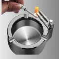 BUĞZ Metal Küllük Çakmaklı Masa Üstü Şık Tasarım
